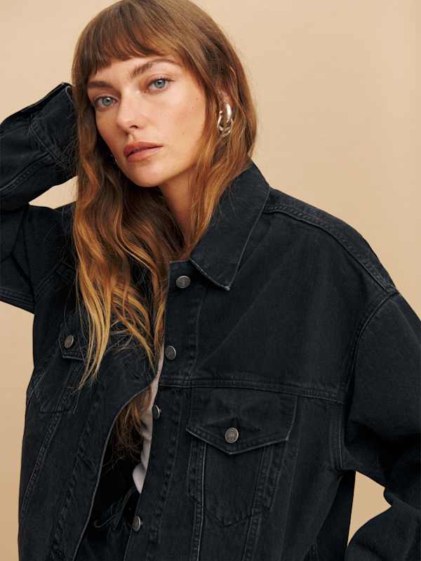 Brooks Oversized Denim Jacket - Turano