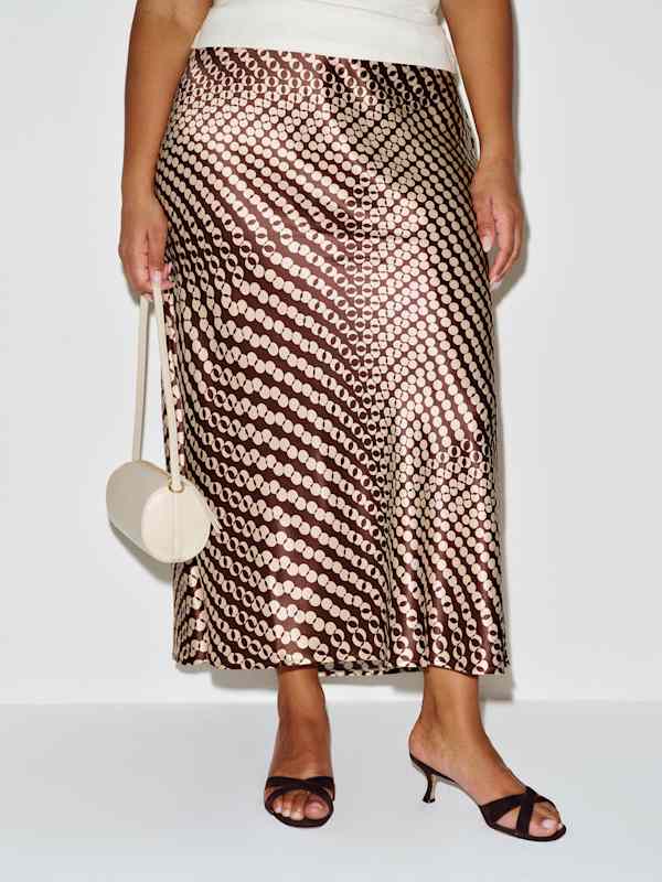 Layla Silk Skirt Es - Samba