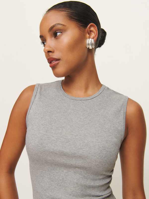 Ryland Tank - Heather Grey