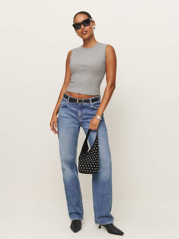 Ryland Tank - Heather Grey