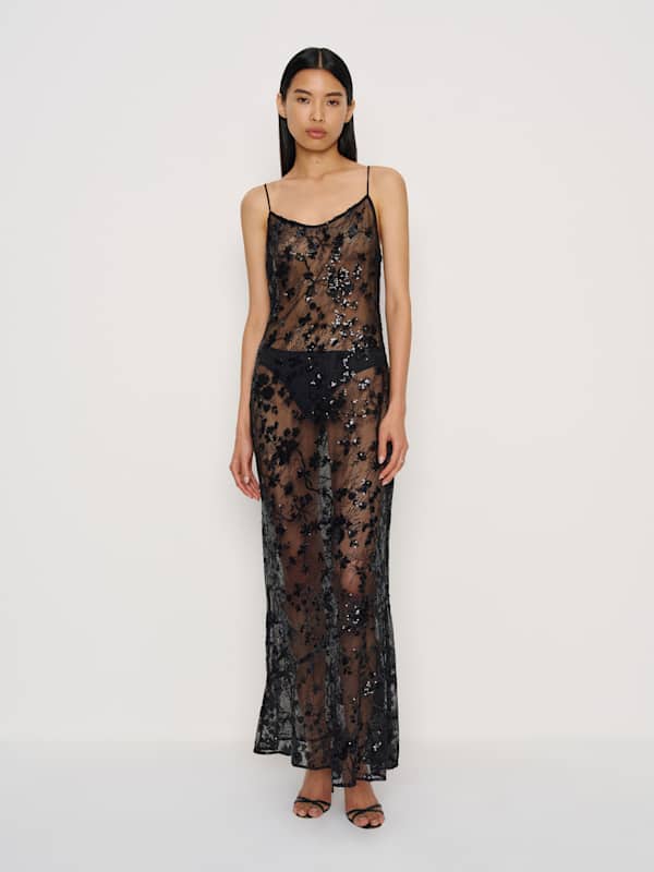 Parma Dress - Black Lace
