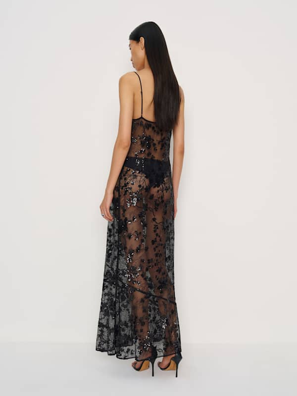 Parma Dress - Black Lace