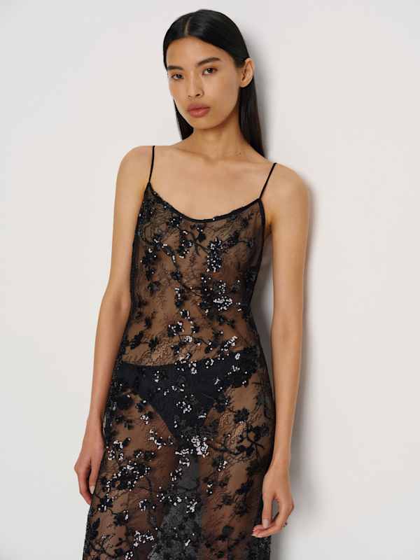 Parma Dress - Black Lace