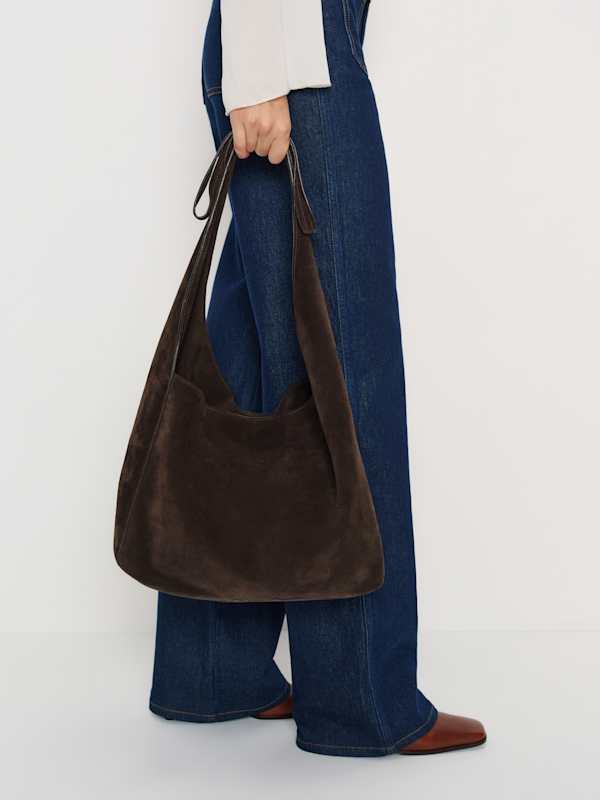 Medium Vittoria Tote Bag - Boss Suede
