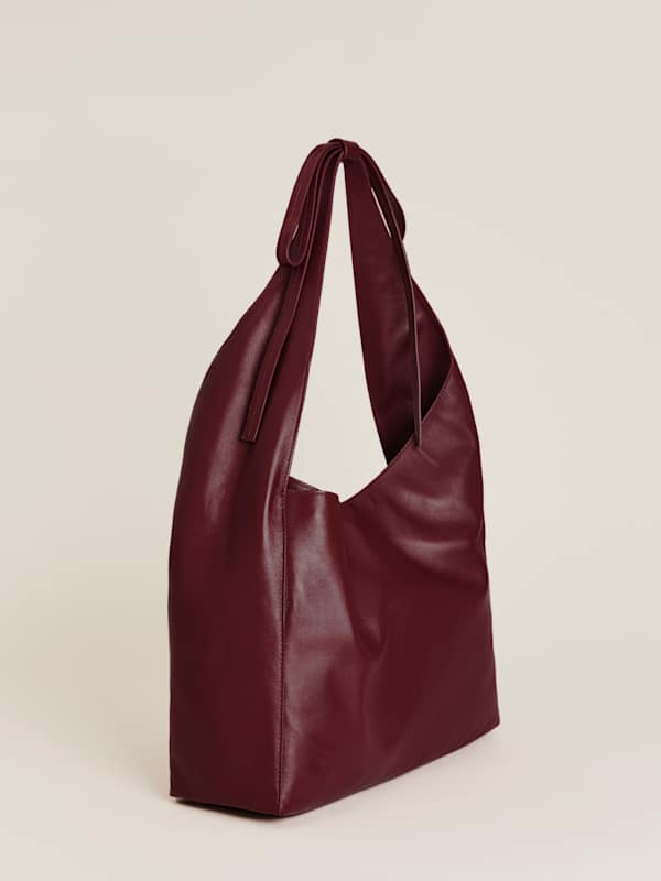 Medium Vittoria Tote Bag - Cremisi