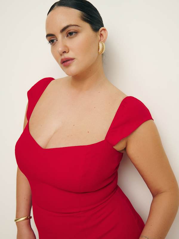 Bryson Dress Es - Cherry