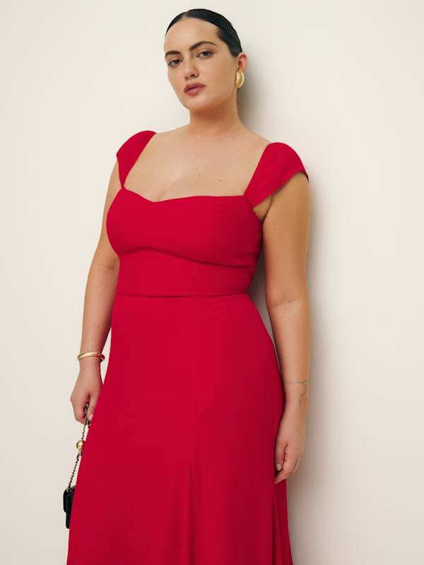 Bryson Dress Es - Cherry