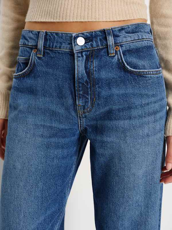 Cary Low Rise Slouchy Wide Leg Jeans - Maggiore