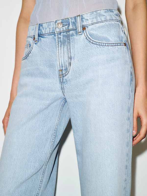 Cary Low Rise Slouchy Wide Leg Jeans - Mahi