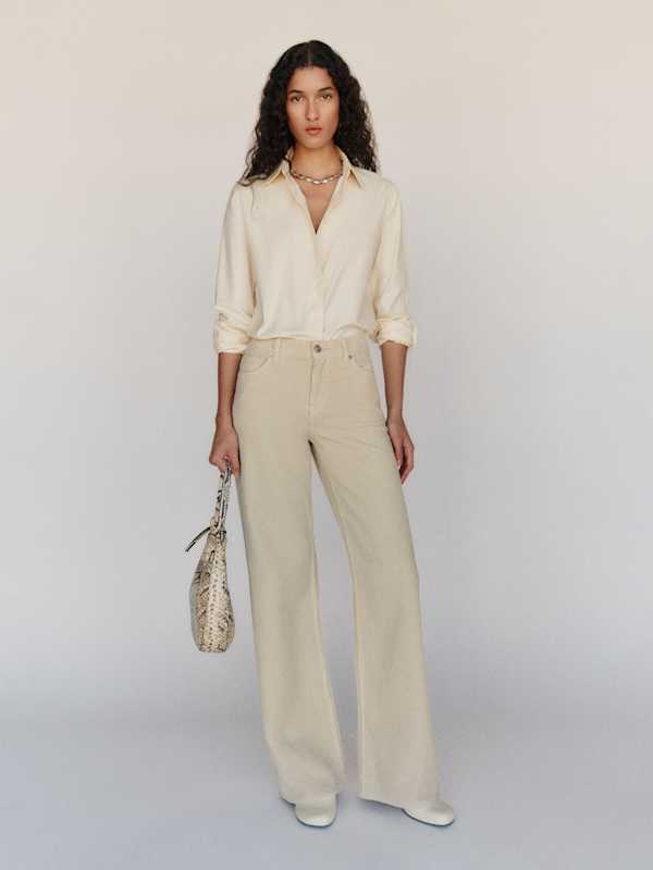 Cary Low Rise Slouchy Wide Leg Jeans by Reformation