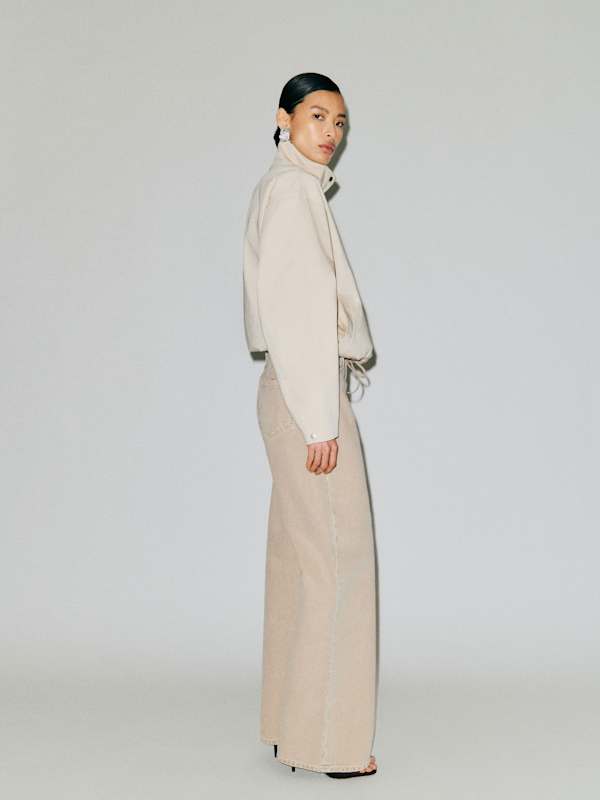 Cary Low Rise Slouchy Wide Leg Jeans - Petoskey