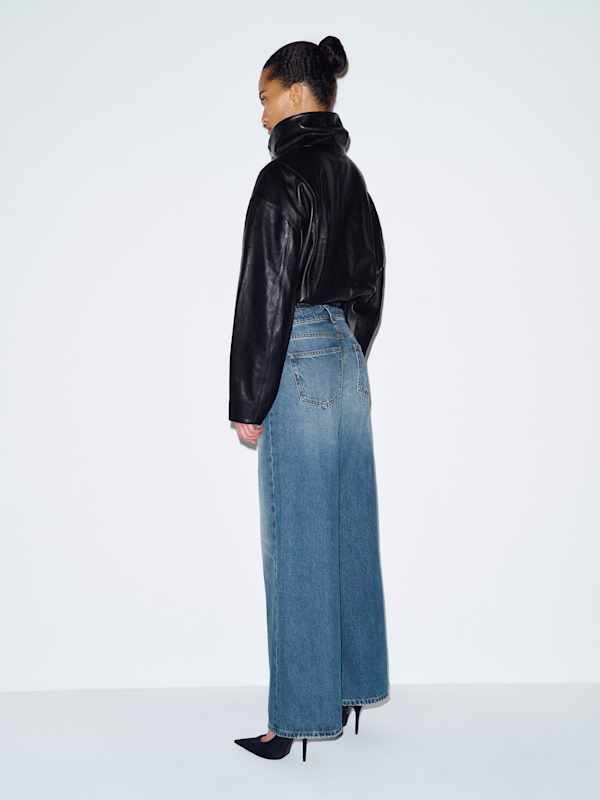 Cary Low Rise Slouchy Wide Leg Jeans - Salerno