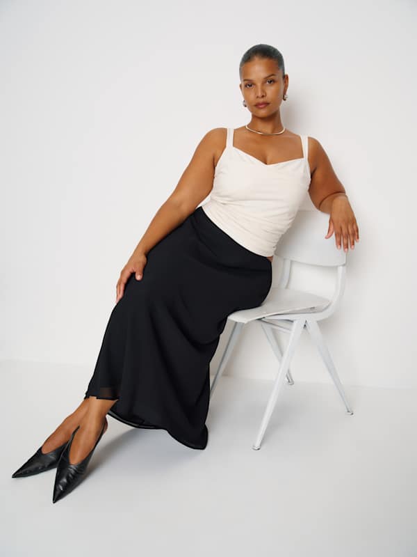 Layla Skirt Es - Black