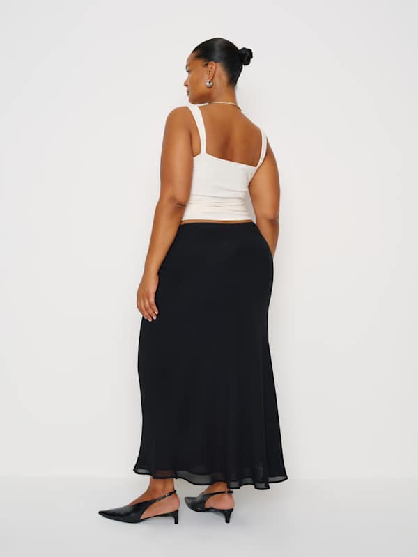 Layla Skirt Es - Black