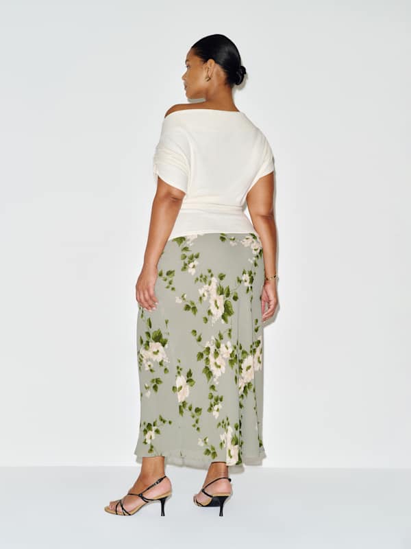 Layla Skirt Es - Greenery
