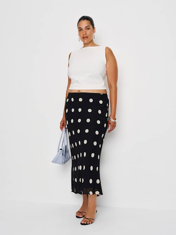 Layla Skirt Es - Moon Dot