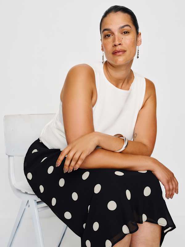 Layla Skirt Es - Moon Dot