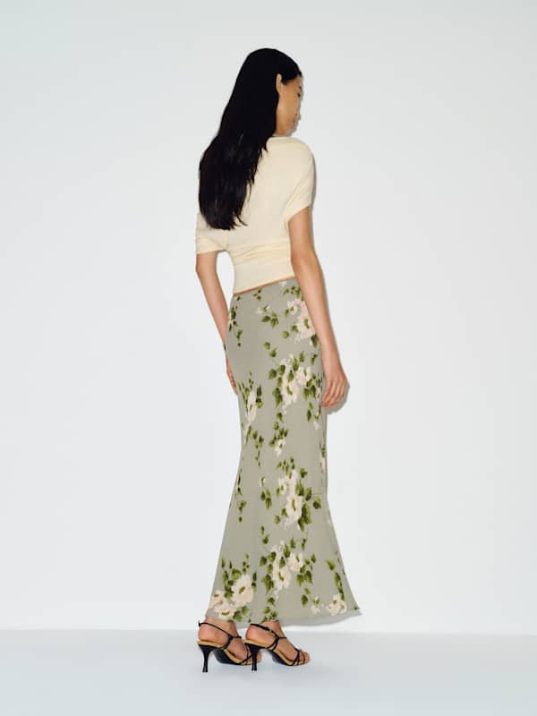 Petites Layla Skirt - Greenery