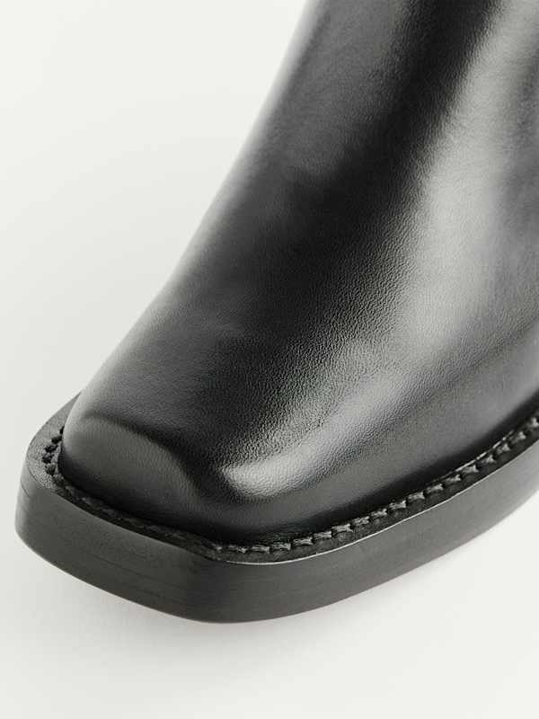 Francesca Moto Boot - Black