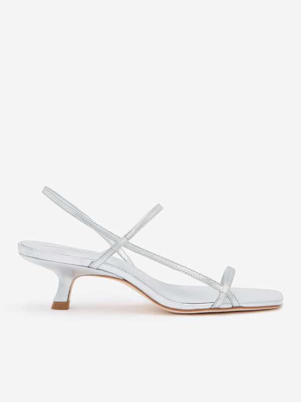 Serenity Bare Sandal - Silver