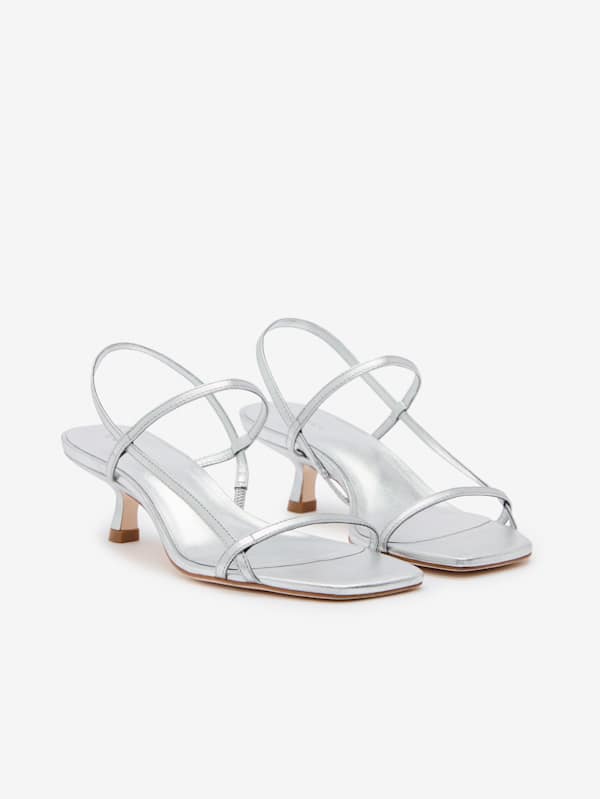Serenity Bare Sandal - Silver