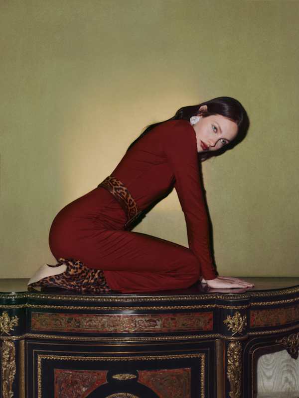 Tommie Knit Dress - Fig Jam