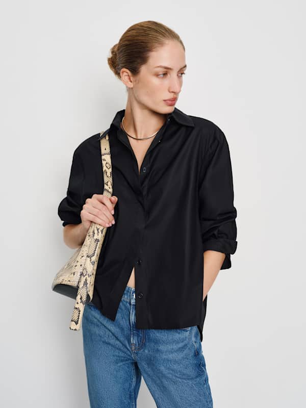 Andy Oversized Shirt - Black