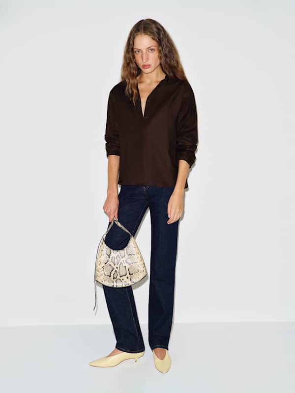 Andy Oversized Shirt - Mole
