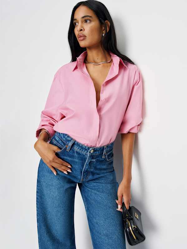 Andy Oversized Shirt - Taffy