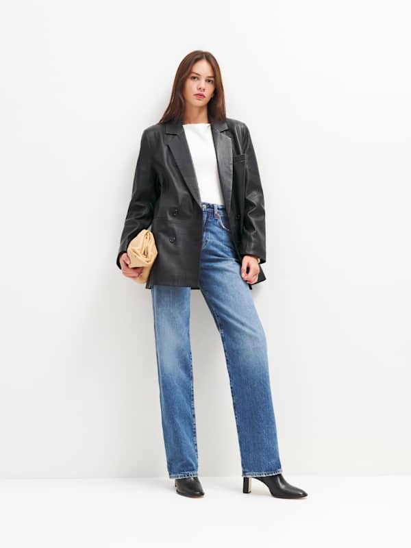 Gillian Ankle Boot - Black Leather