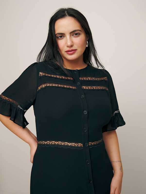 Woodson Dress Es - Black