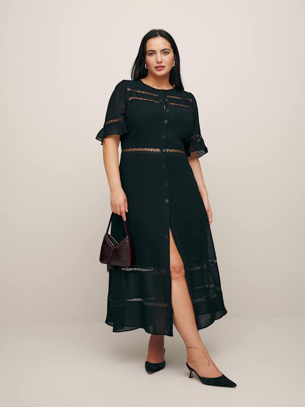 Woodson Dress Es - Black