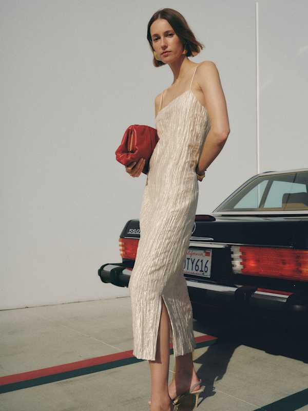 Yoshe Dress - Champagne