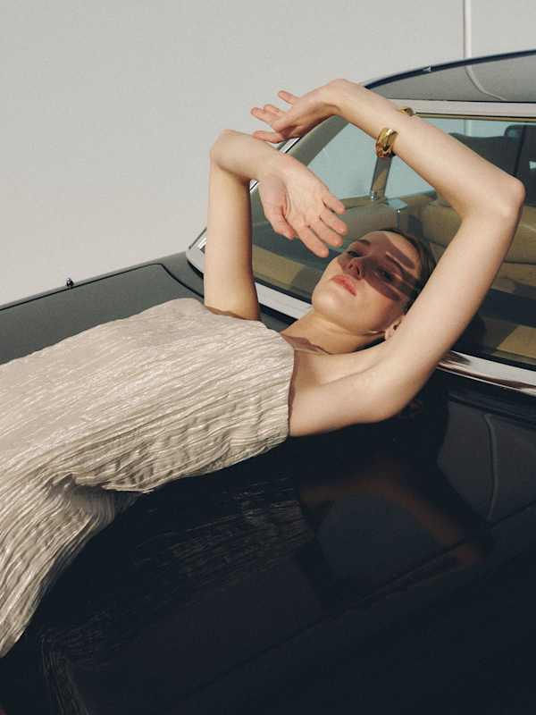 Yoshe Dress - Champagne