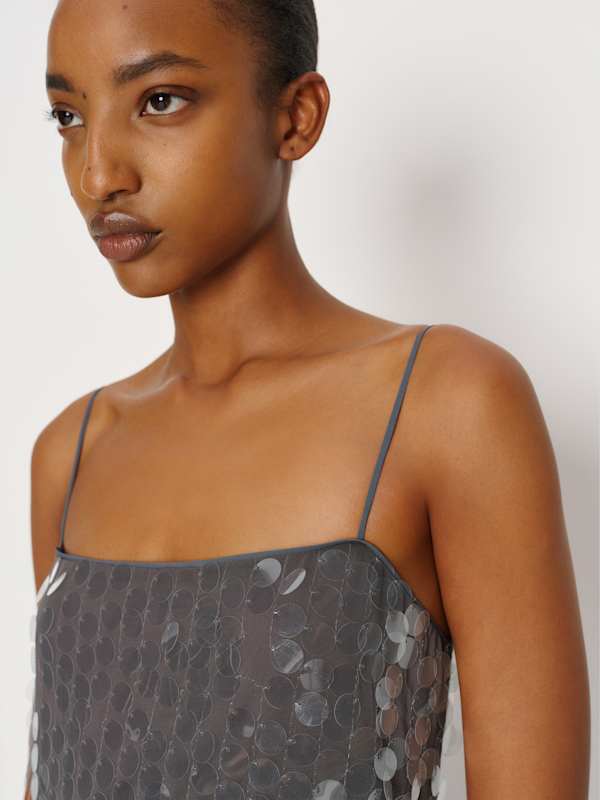 Yoshe Dress - Charcoal