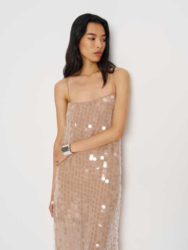 Yoshe Dress - Nude