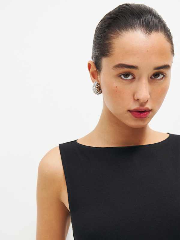 Nataly Knit Dress - Black