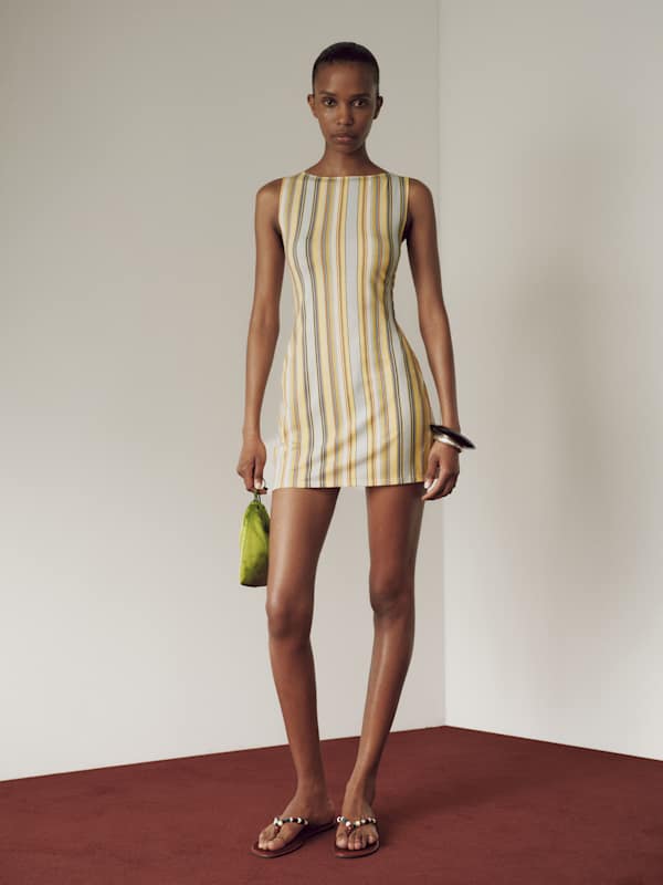 Nataly Knit Dress - Capri Stripe