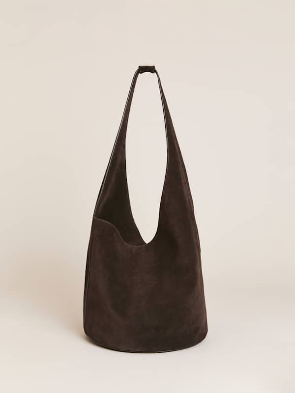 Medium Silvana Bucket Bag - Boss Suede
