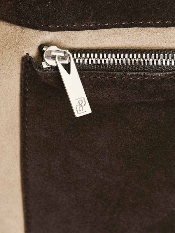 Medium Silvana Bucket Bag - Boss Suede