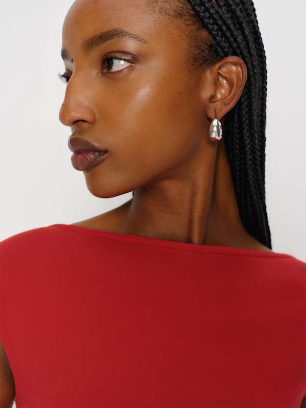 Darra Knit Top - Lipstick