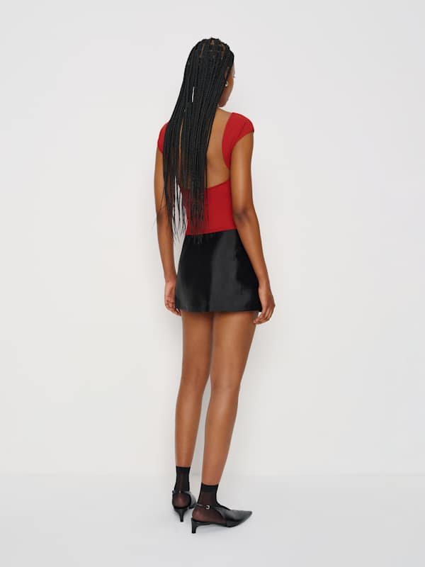 Darra Knit Top - Lipstick