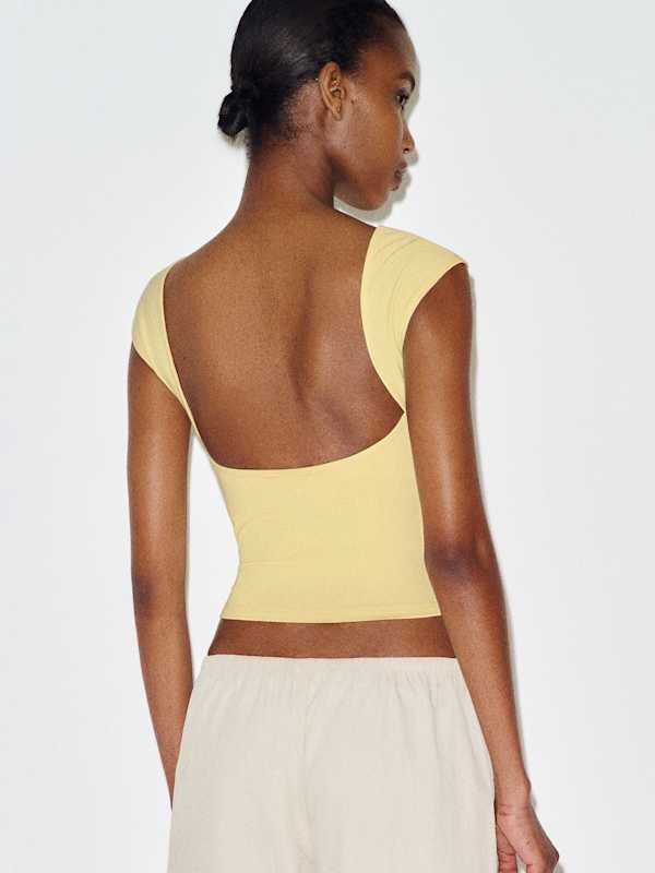 Darra Knit Top - Pineapple