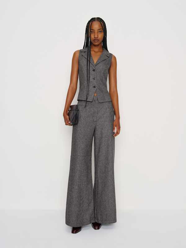 Taryn Two Piece - Charcoal Wool
