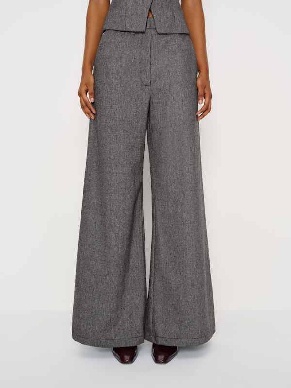 Taryn Two Piece - Charcoal Wool