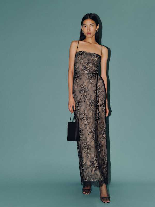 Frankie Dress - Black Lace