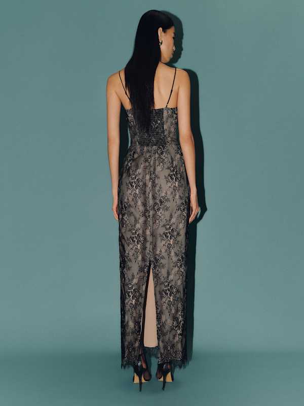 Frankie Dress - Black Lace