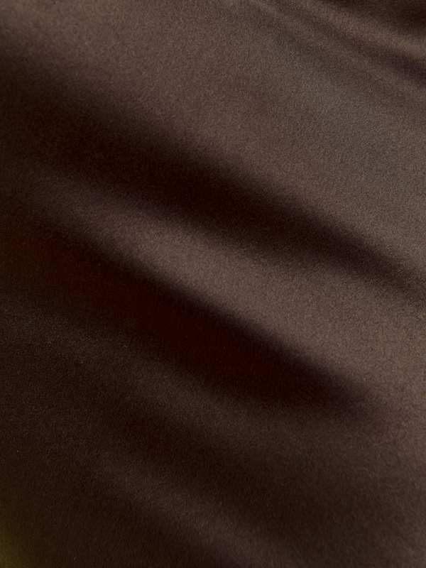 Oren Silk Dress - Black Bean