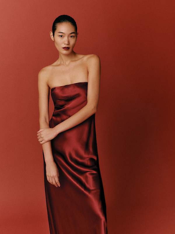 Oren Silk Dress - Romance