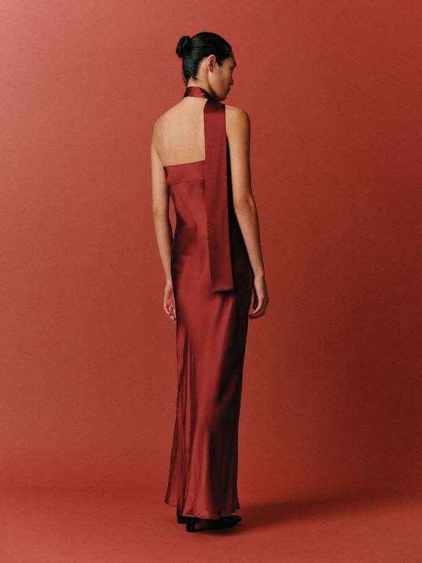 Oren Silk Dress - Romance